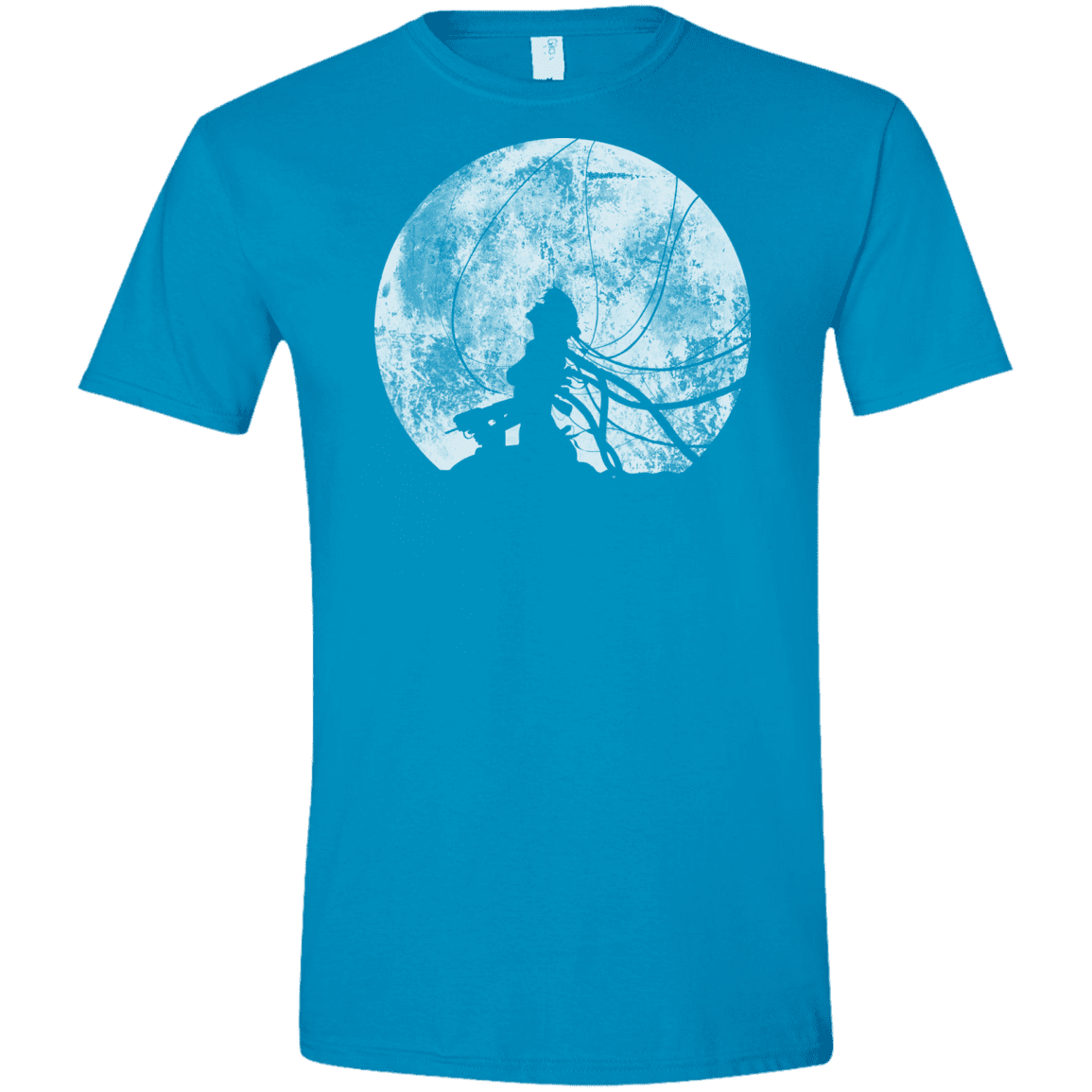 T-Shirts Sapphire / S Shell of a Ghost Men's Semi-Fitted Softstyle