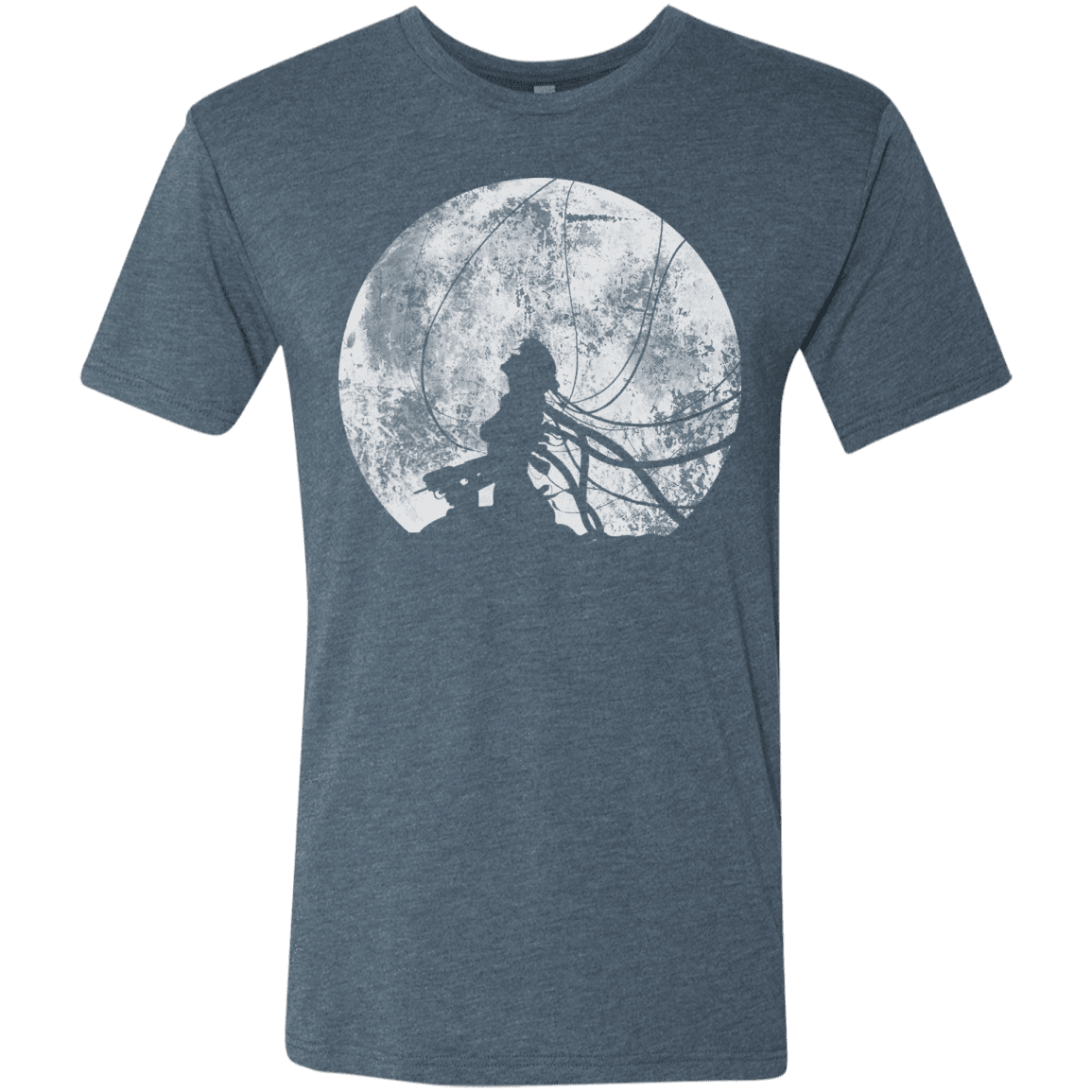 T-Shirts Indigo / S Shell of a Ghost Men's Triblend T-Shirt