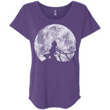 T-Shirts Purple Rush / X-Small Shell of a Ghost Triblend Dolman Sleeve