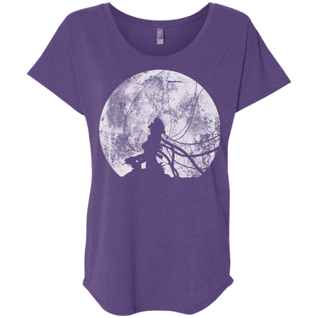 T-Shirts Purple Rush / X-Small Shell of a Ghost Triblend Dolman Sleeve