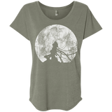 T-Shirts Venetian Grey / X-Small Shell of a Ghost Triblend Dolman Sleeve