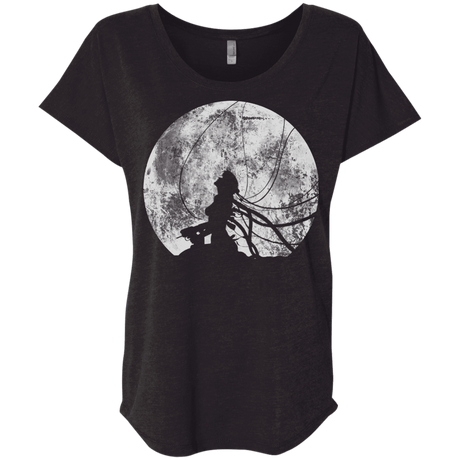 T-Shirts Vintage Black / X-Small Shell of a Ghost Triblend Dolman Sleeve