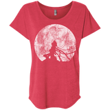 T-Shirts Vintage Red / X-Small Shell of a Ghost Triblend Dolman Sleeve