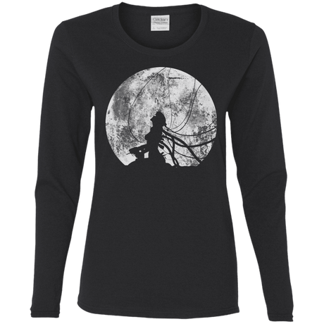 T-Shirts Black / S Shell of a Ghost Women's Long Sleeve T-Shirt