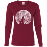 T-Shirts Cardinal / S Shell of a Ghost Women's Long Sleeve T-Shirt