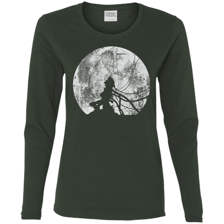 T-Shirts Forest / S Shell of a Ghost Women's Long Sleeve T-Shirt