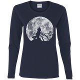 T-Shirts Navy / S Shell of a Ghost Women's Long Sleeve T-Shirt