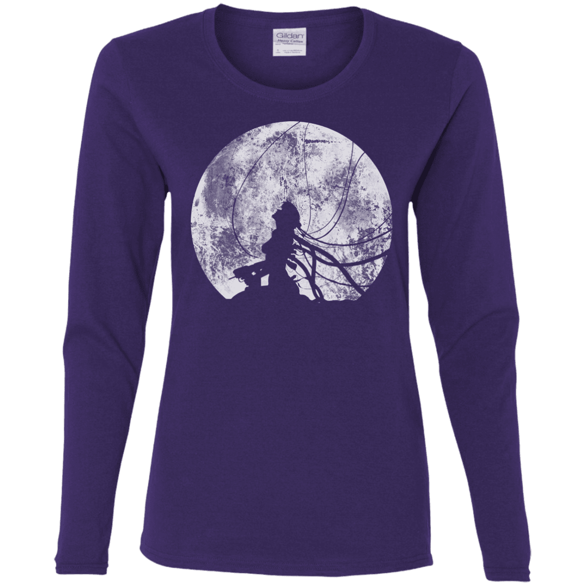 T-Shirts Purple / S Shell of a Ghost Women's Long Sleeve T-Shirt