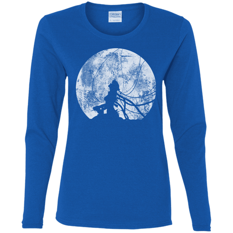 T-Shirts Royal / S Shell of a Ghost Women's Long Sleeve T-Shirt