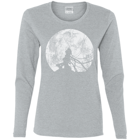 T-Shirts Sport Grey / S Shell of a Ghost Women's Long Sleeve T-Shirt