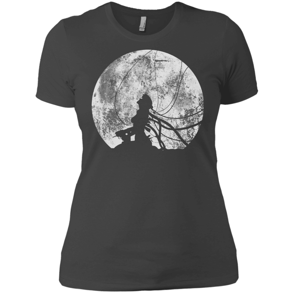 T-Shirts Heavy Metal / X-Small Shell of a Ghost Women's Premium T-Shirt