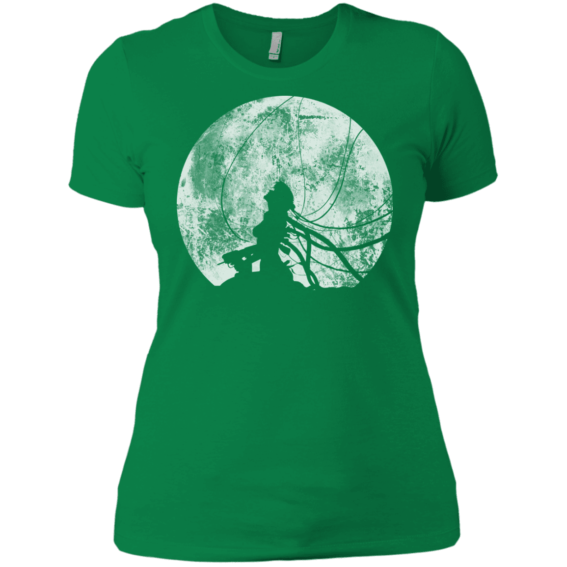 T-Shirts Kelly Green / X-Small Shell of a Ghost Women's Premium T-Shirt