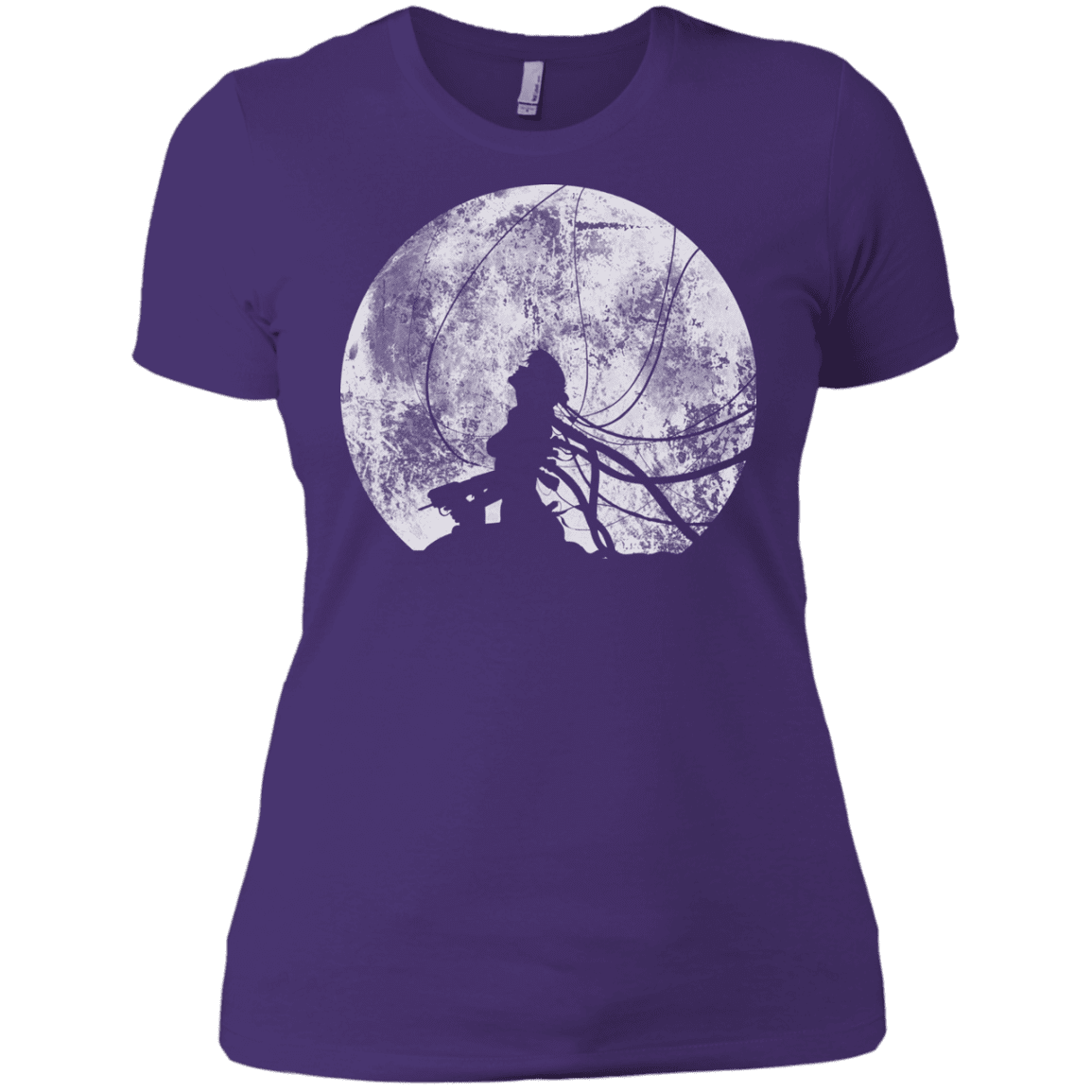T-Shirts Purple Rush/ / X-Small Shell of a Ghost Women's Premium T-Shirt
