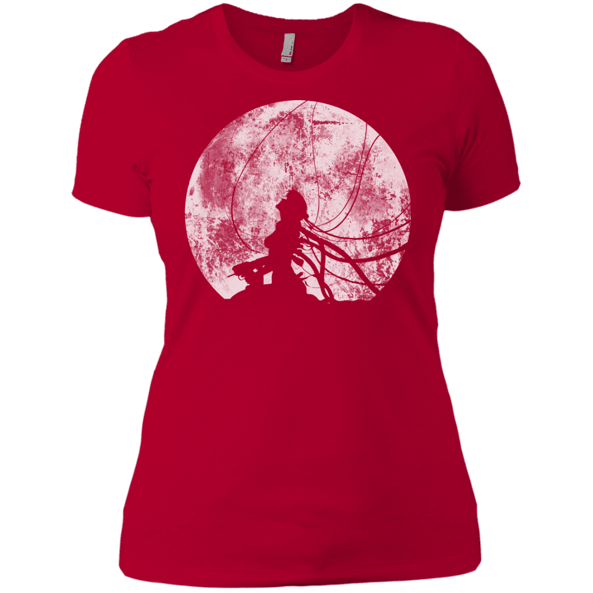 T-Shirts Red / X-Small Shell of a Ghost Women's Premium T-Shirt