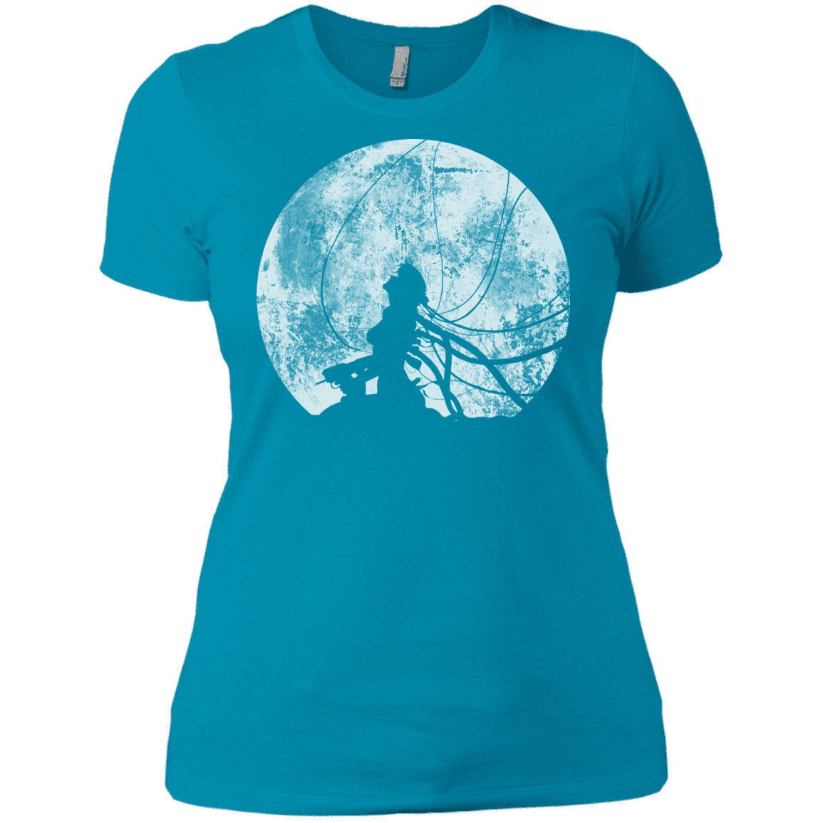 T-Shirts Turquoise / X-Small Shell of a Ghost Women's Premium T-Shirt