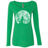 T-Shirts Envy / S Shell of a Ghost Women's Triblend Long Sleeve Shirt