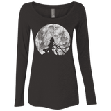 T-Shirts Vintage Black / S Shell of a Ghost Women's Triblend Long Sleeve Shirt
