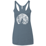 T-Shirts Indigo / X-Small Shell of a Ghost Women's Triblend Racerback Tank