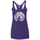 T-Shirts Purple Rush / X-Small Shell of a Ghost Women's Triblend Racerback Tank