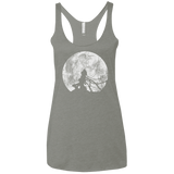 T-Shirts Venetian Grey / X-Small Shell of a Ghost Women's Triblend Racerback Tank