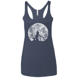 T-Shirts Vintage Navy / X-Small Shell of a Ghost Women's Triblend Racerback Tank
