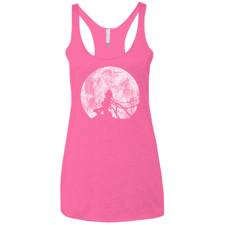 T-Shirts Vintage Pink / X-Small Shell of a Ghost Women's Triblend Racerback Tank