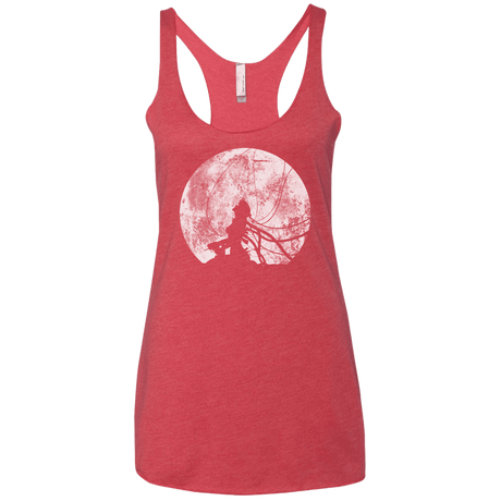 T-Shirts Vintage Red / X-Small Shell of a Ghost Women's Triblend Racerback Tank