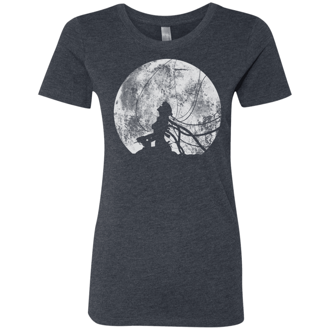 T-Shirts Vintage Navy / S Shell of a Ghost Women's Triblend T-Shirt
