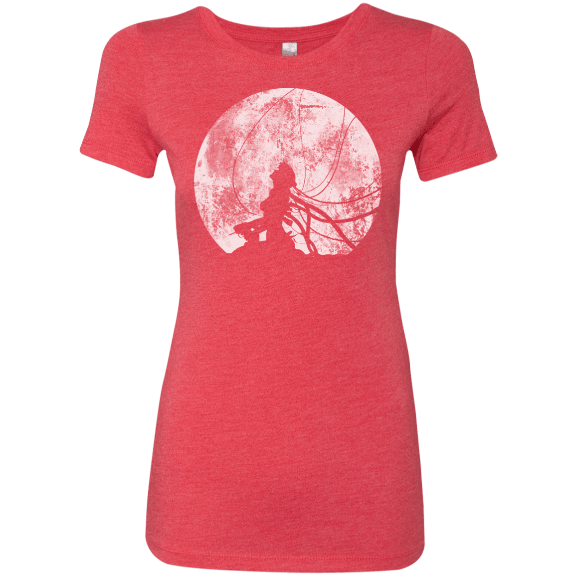 T-Shirts Vintage Red / S Shell of a Ghost Women's Triblend T-Shirt