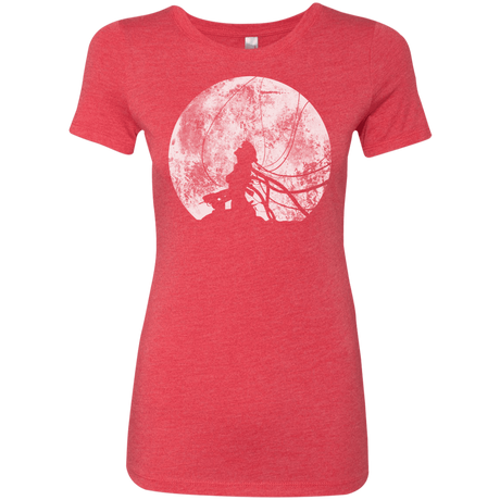 T-Shirts Vintage Red / S Shell of a Ghost Women's Triblend T-Shirt