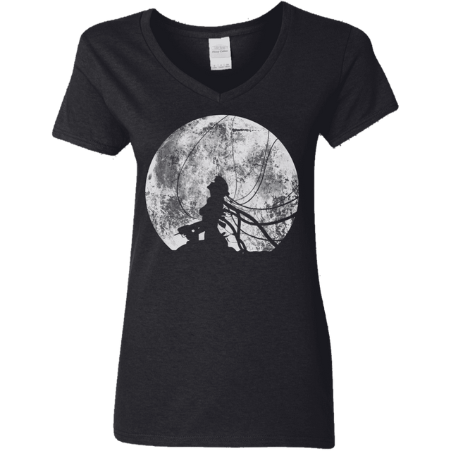 T-Shirts Black / S Shell of a Ghost Women's V-Neck T-Shirt