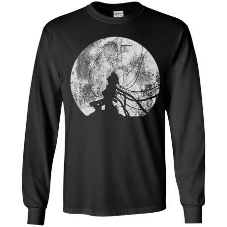T-Shirts Black / YS Shell of a Ghost Youth Long Sleeve T-Shirt