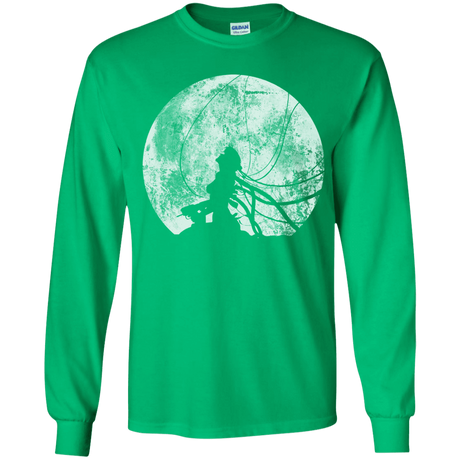 T-Shirts Irish Green / YS Shell of a Ghost Youth Long Sleeve T-Shirt
