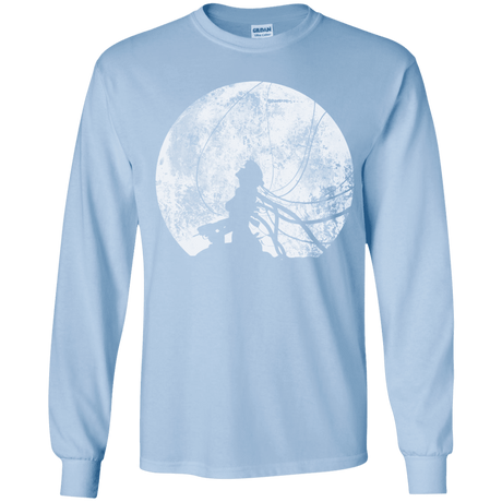 T-Shirts Light Blue / YS Shell of a Ghost Youth Long Sleeve T-Shirt