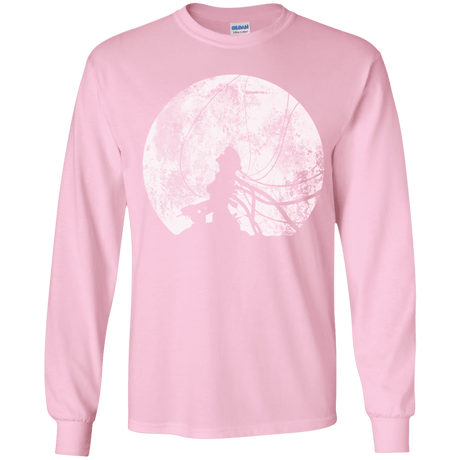 T-Shirts Light Pink / YS Shell of a Ghost Youth Long Sleeve T-Shirt