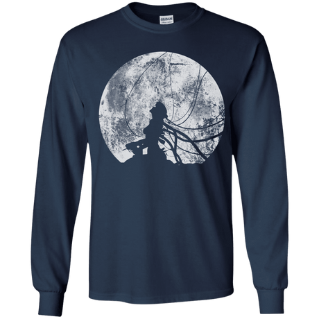 T-Shirts Navy / YS Shell of a Ghost Youth Long Sleeve T-Shirt