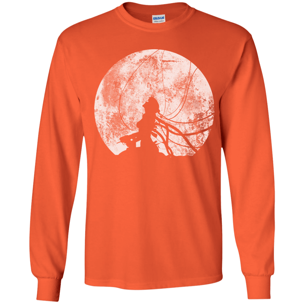 T-Shirts Orange / YS Shell of a Ghost Youth Long Sleeve T-Shirt