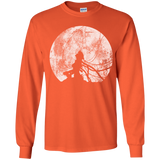 T-Shirts Orange / YS Shell of a Ghost Youth Long Sleeve T-Shirt