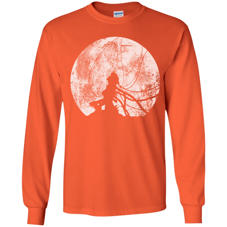 T-Shirts Orange / YS Shell of a Ghost Youth Long Sleeve T-Shirt
