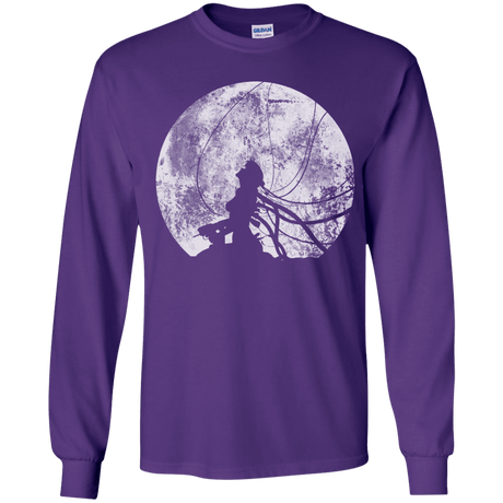 T-Shirts Purple / YS Shell of a Ghost Youth Long Sleeve T-Shirt