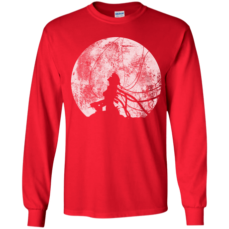 T-Shirts Red / YS Shell of a Ghost Youth Long Sleeve T-Shirt