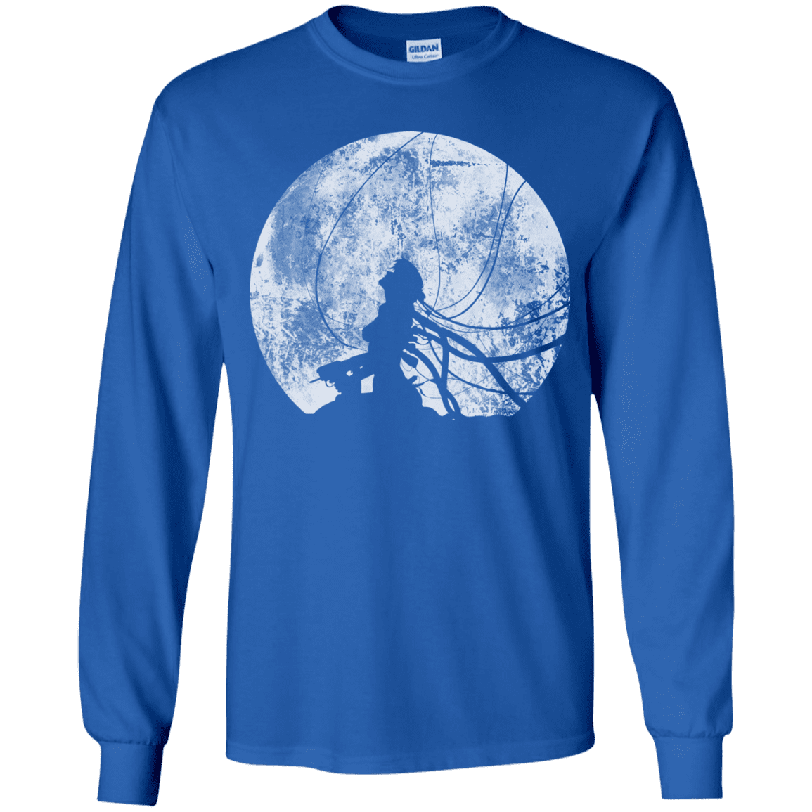 T-Shirts Royal / YS Shell of a Ghost Youth Long Sleeve T-Shirt