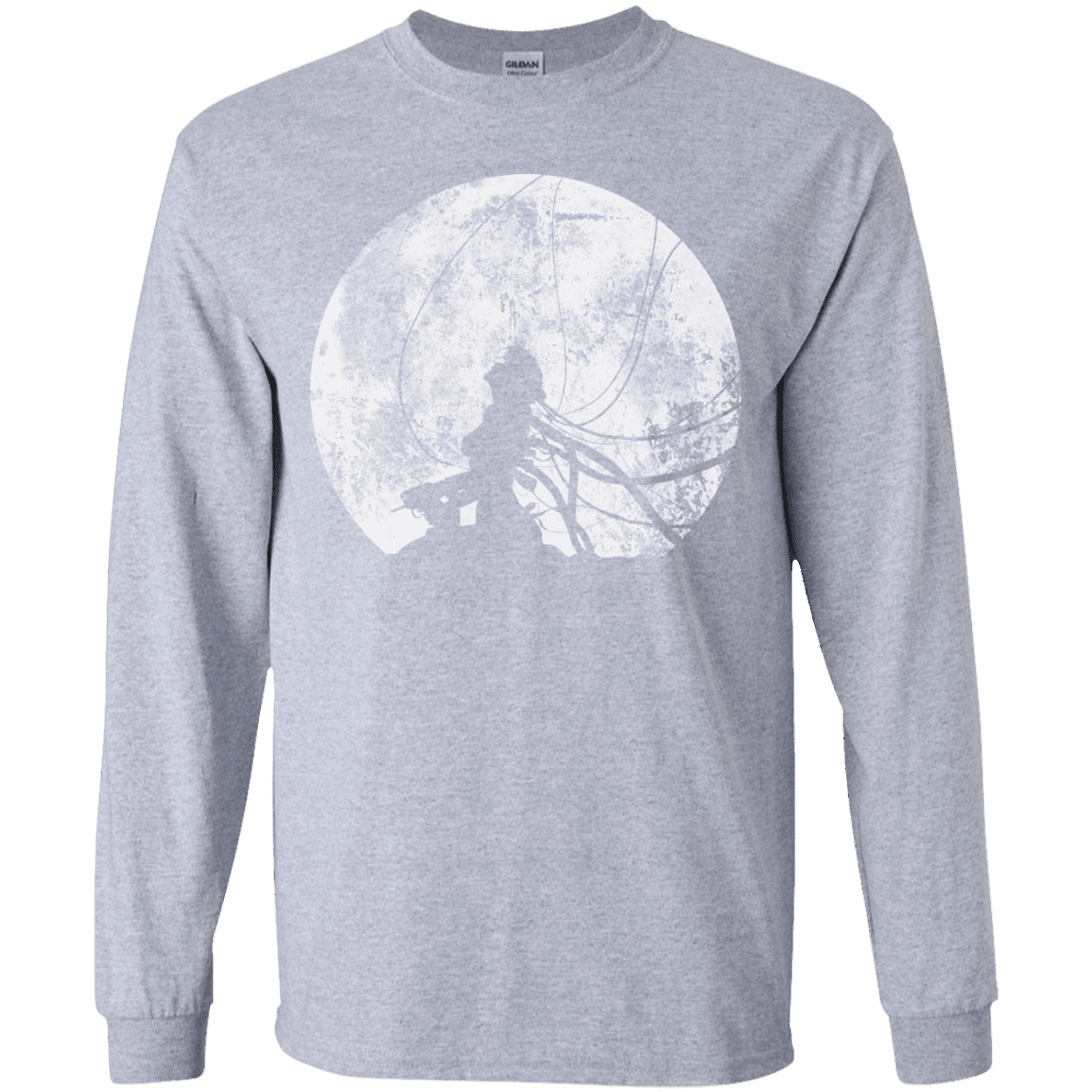 T-Shirts Sport Grey / YS Shell of a Ghost Youth Long Sleeve T-Shirt