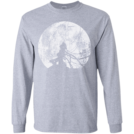 T-Shirts Sport Grey / YS Shell of a Ghost Youth Long Sleeve T-Shirt