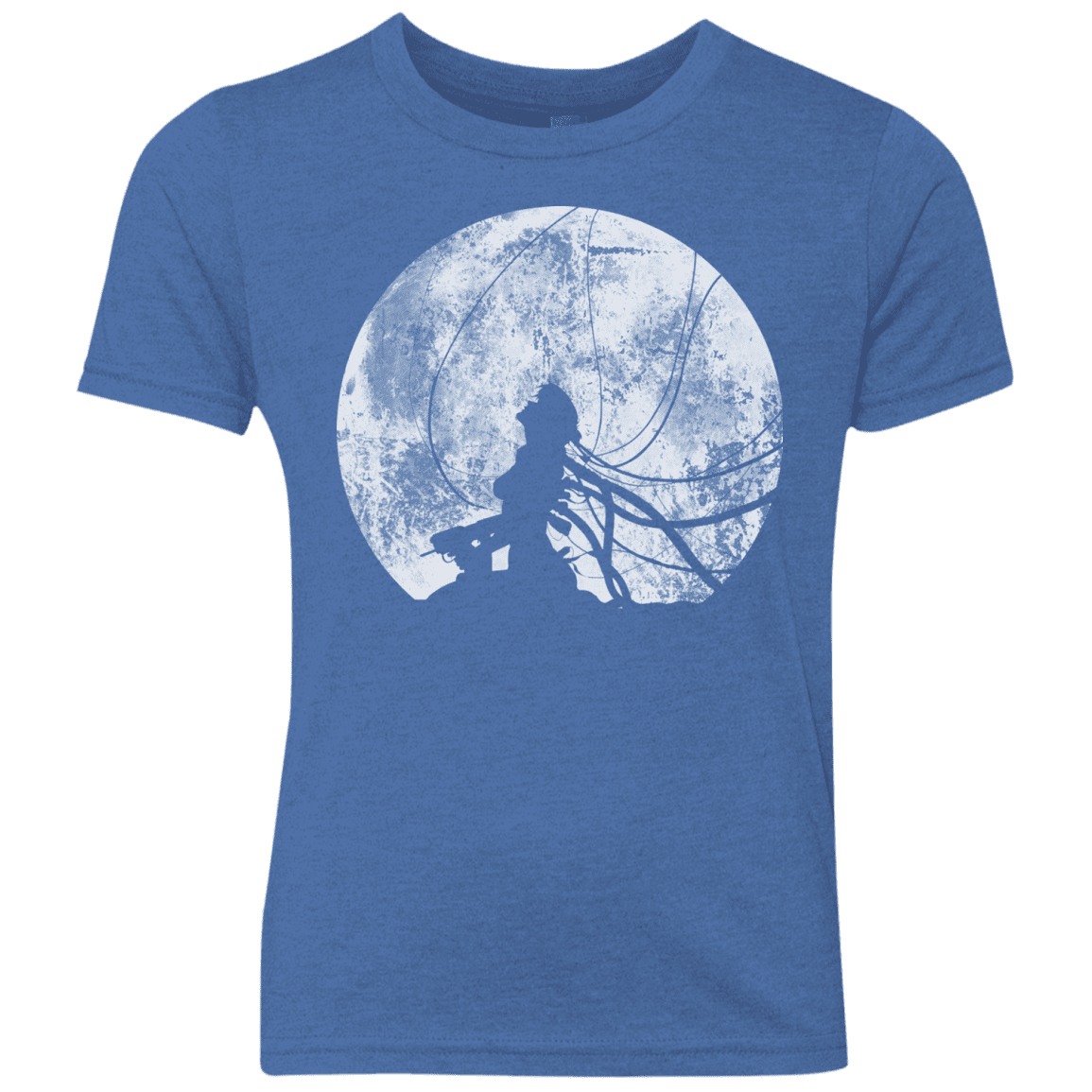 T-Shirts Vintage Royal / YXS Shell of a Ghost Youth Triblend T-Shirt