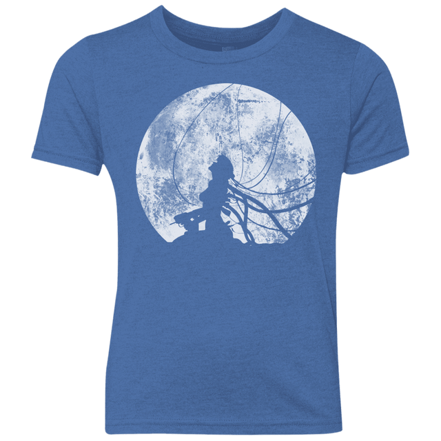 T-Shirts Vintage Royal / YXS Shell of a Ghost Youth Triblend T-Shirt