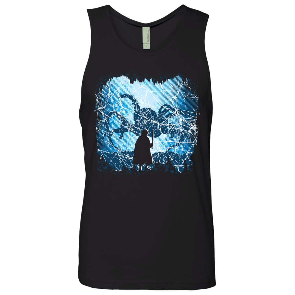 T-Shirts Black / S Shelob's Lair Men's Premium Tank Top