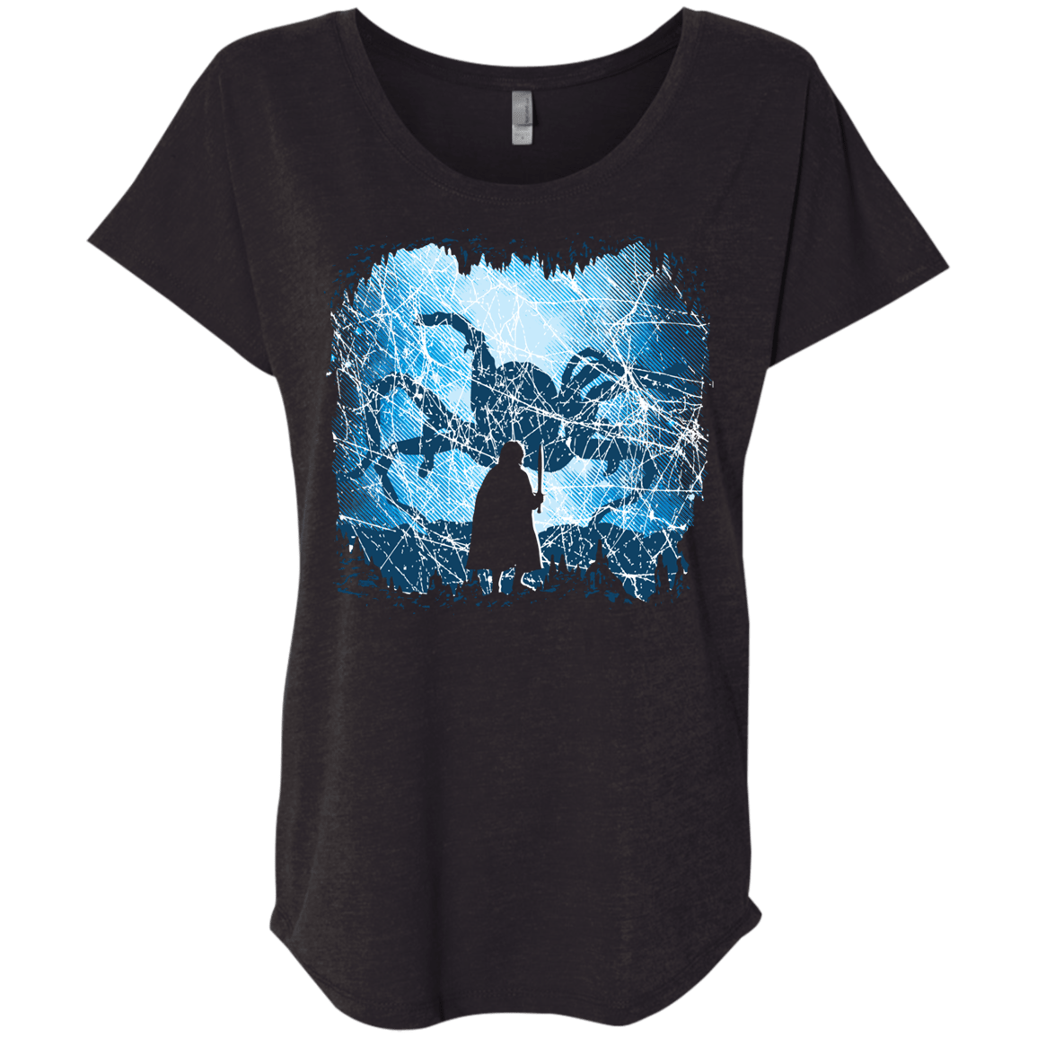 Shelob's Lair Triblend Dolman Sleeve