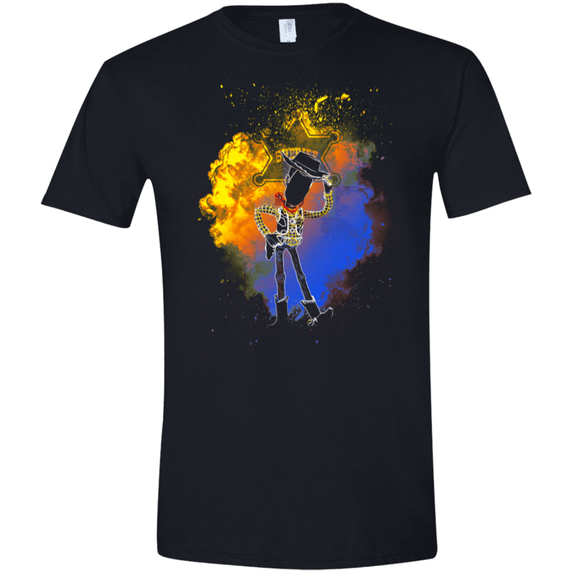 T-Shirts Black / X-Small Sheriff Soul Men's Semi-Fitted Softstyle