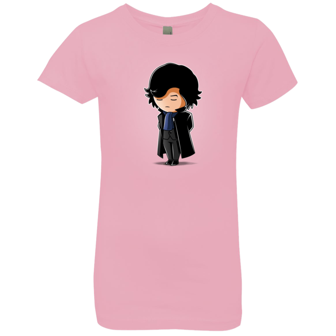 T-Shirts Light Pink / YXS Sherlock (2) Girls Premium T-Shirt